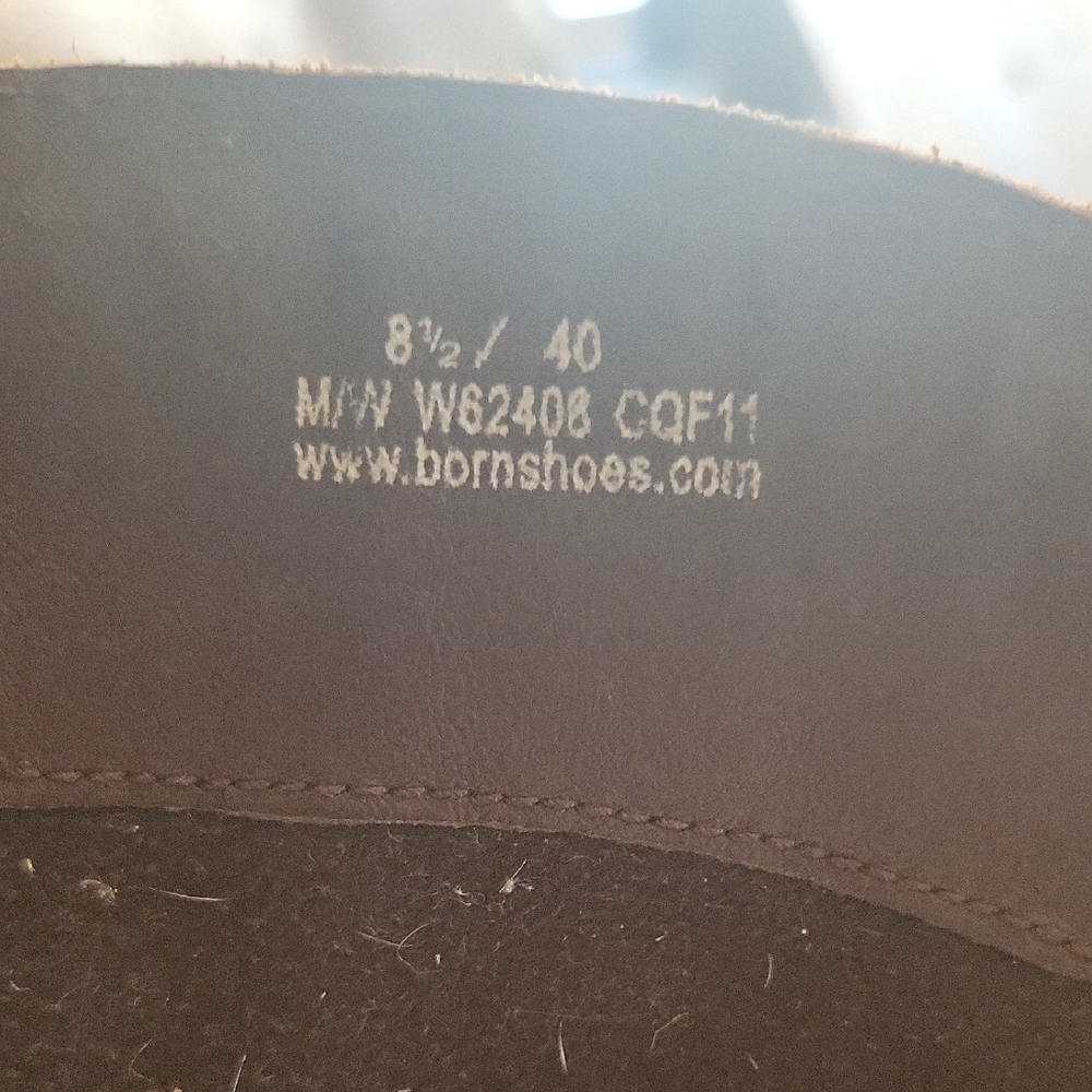 Born Tan Leather Heeled Boots - Picture 5 of 5